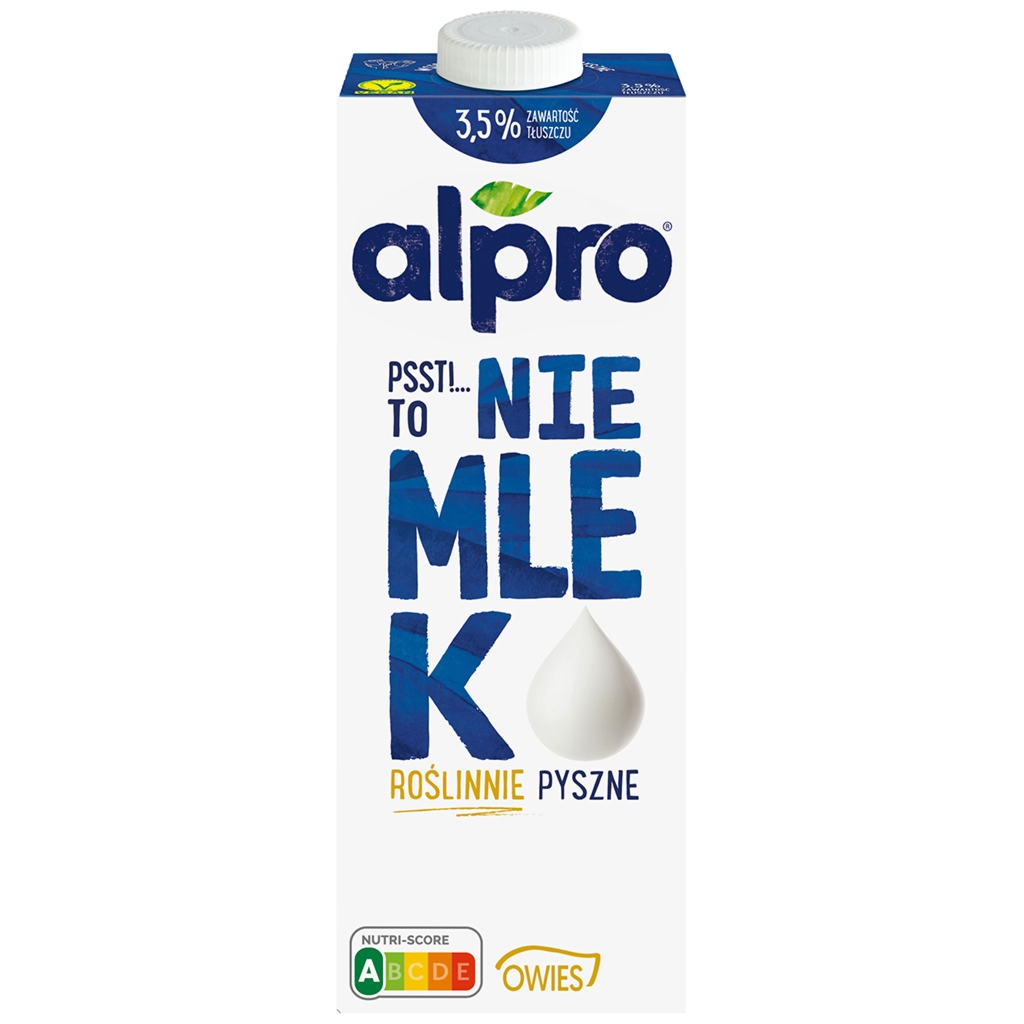 OWSIANE - Nie Mleko UHT 3,5% tł. 1l - Alpro