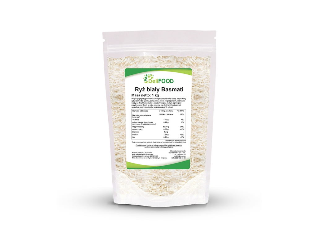 Ryż basmati 1000g - Delifood