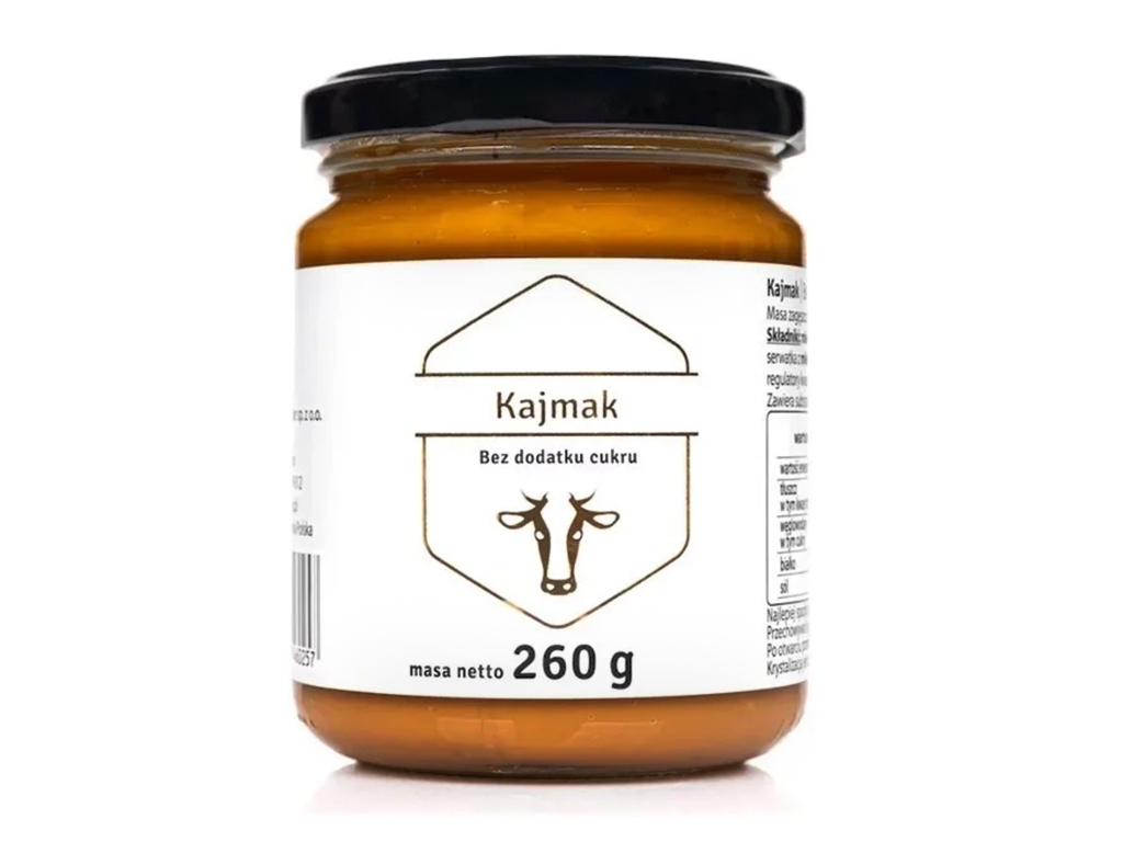 Kajmak bez dodatku cukru 260g - Polder