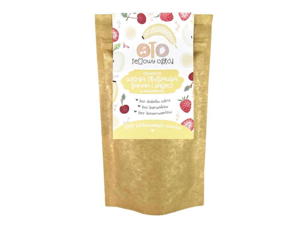 Chrupiąca Wiśnia, Truskawka, Banan, Jabłko 20g Otolandia - Otolandia