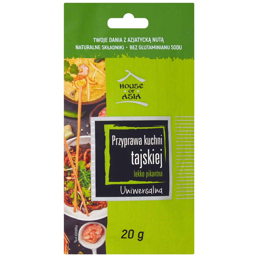 House of Asia Przyprawa kuchni Tajskiej 20g - House Of Asia