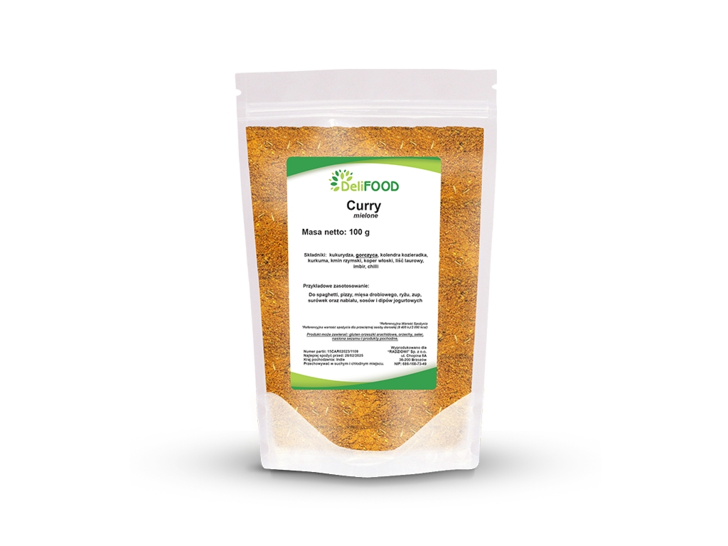 Curry mielone 100g - Delifood