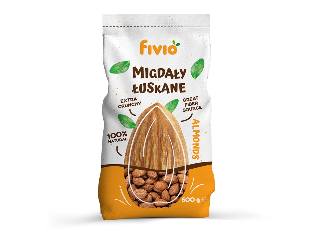 Migdały całe 500g - Fivio