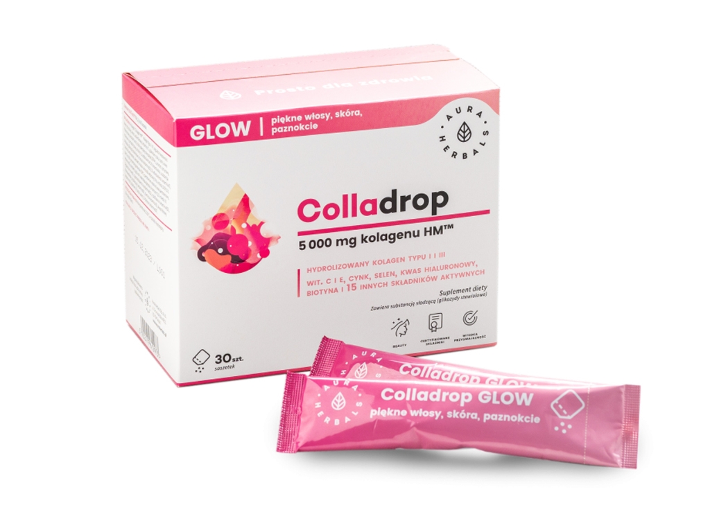 Colladrop Glow 30 saszetek - Aura Herbals
