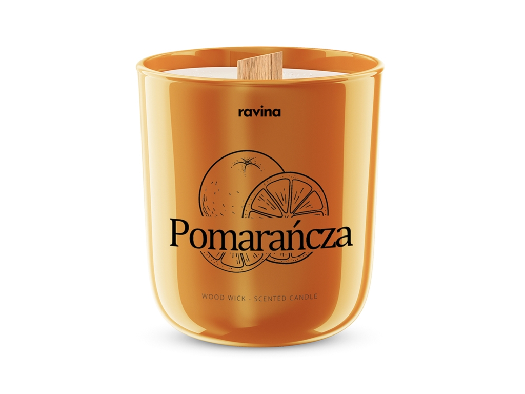 ravina Świeca zapachowa Pomarańcza 175g ravina