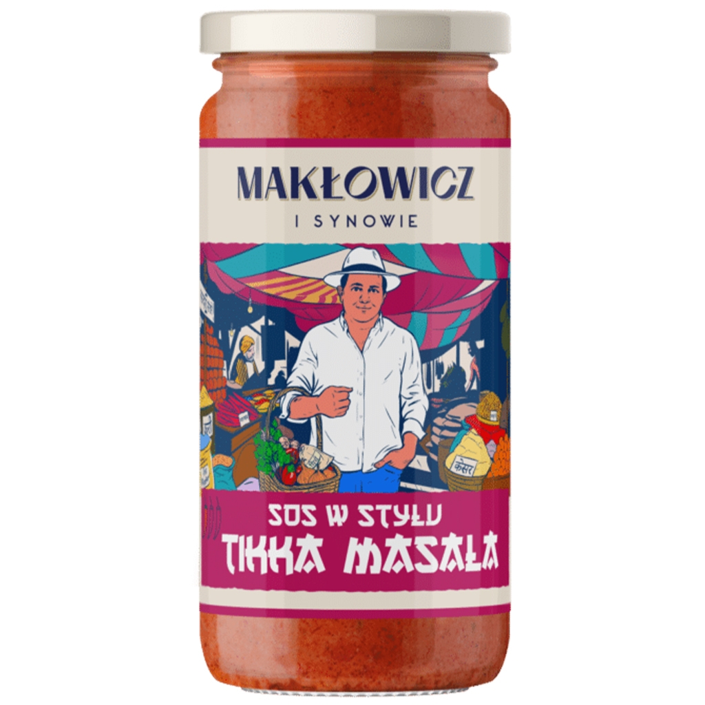 MAKŁOWICZ I SYNOWIE Sos tikka masala 400 g - Makłowicz I Synowie