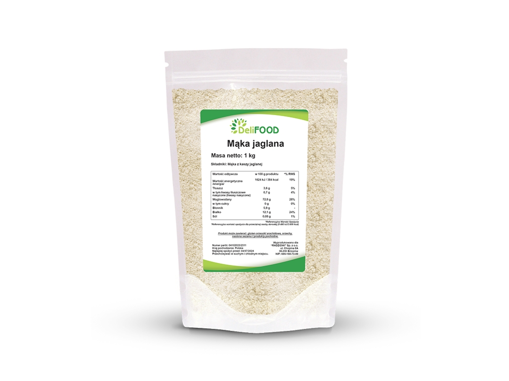 Mąka jaglana 1 kg - Delifood