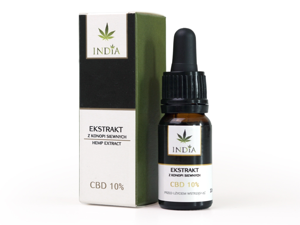 Olej z CBD 10% 10ml INDIA - India