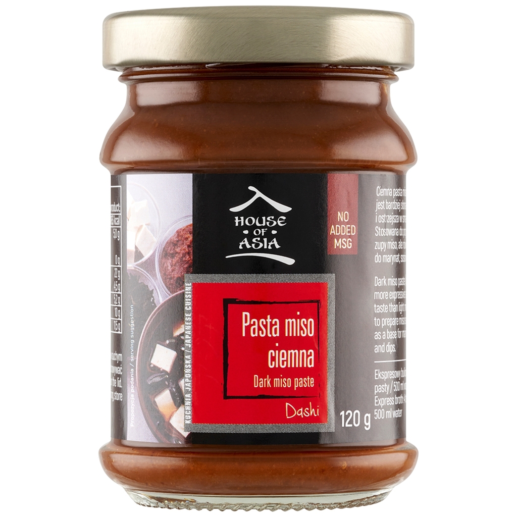 House of Asia Pasta Miso Dashi ciemna 120g