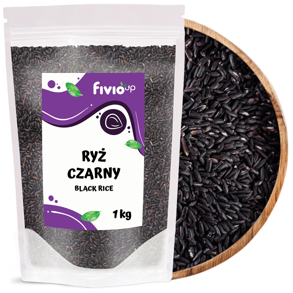 Ryż czarny 1 kg - Fivio