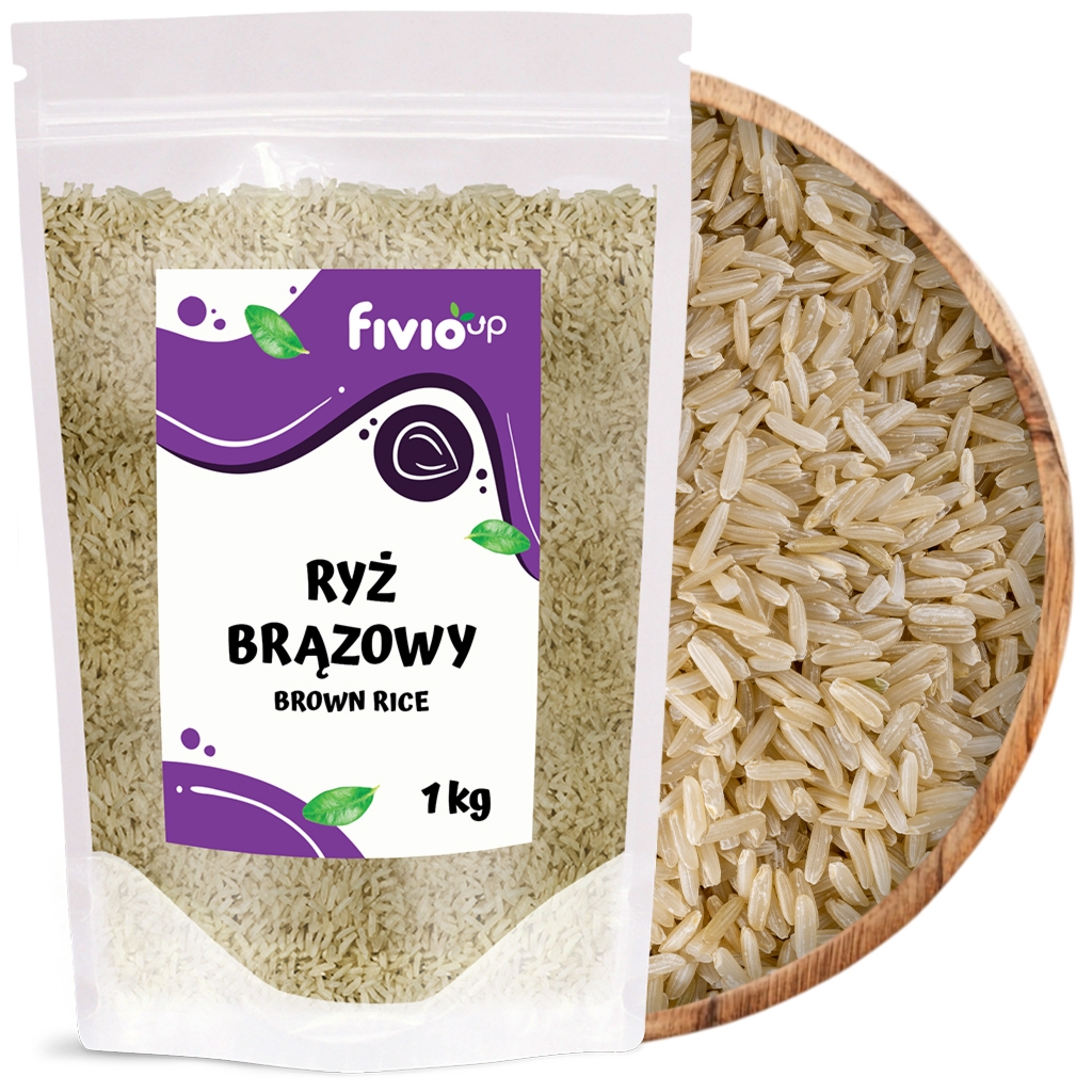 fivio Ryż brązowy 1 kg - Fivio