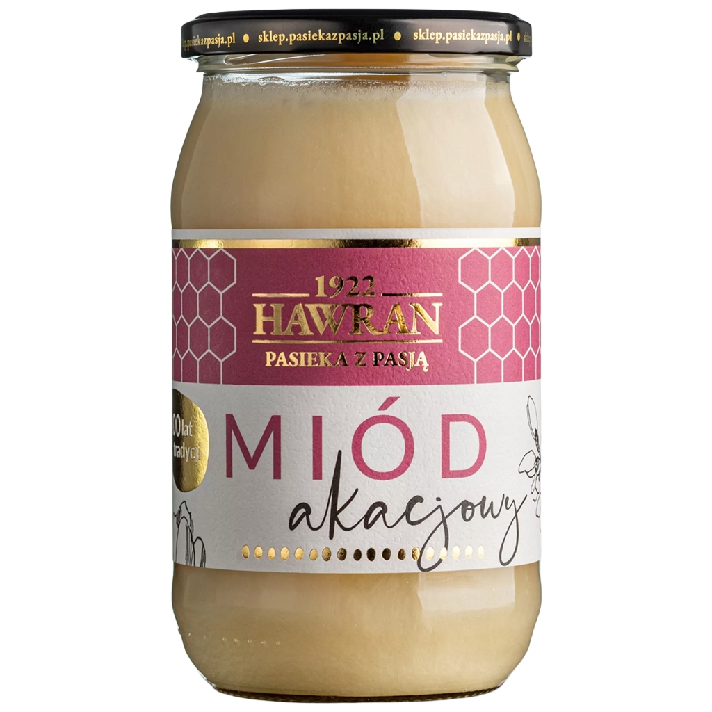 Hawran Miód akacjowy 1050g - Hawran