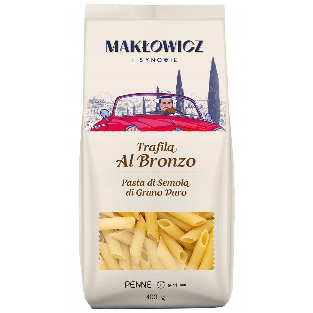 MAKŁOWICZ I SYNOWIE Makaron Penne 400 G - Makłowicz I Synowie