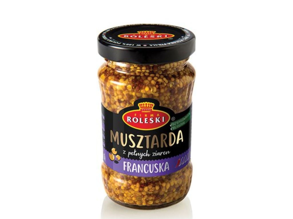 Musztarda francuska 175g - Roleski