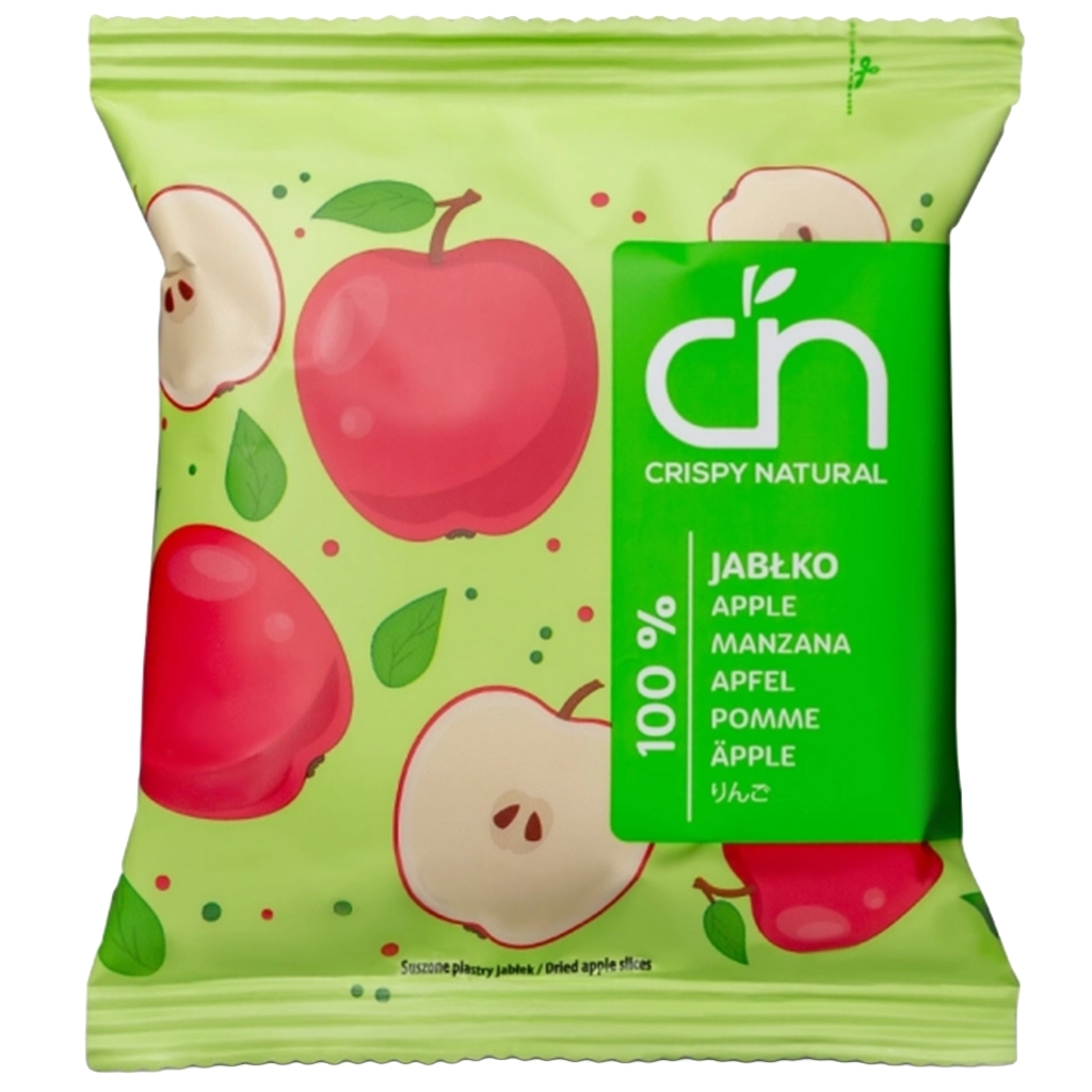 CRISPY NATURAL Jabłko suszone 18g - Crispy Natural