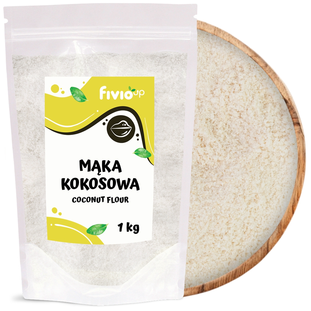 Mąka kokosowa 1 kg - Fivio