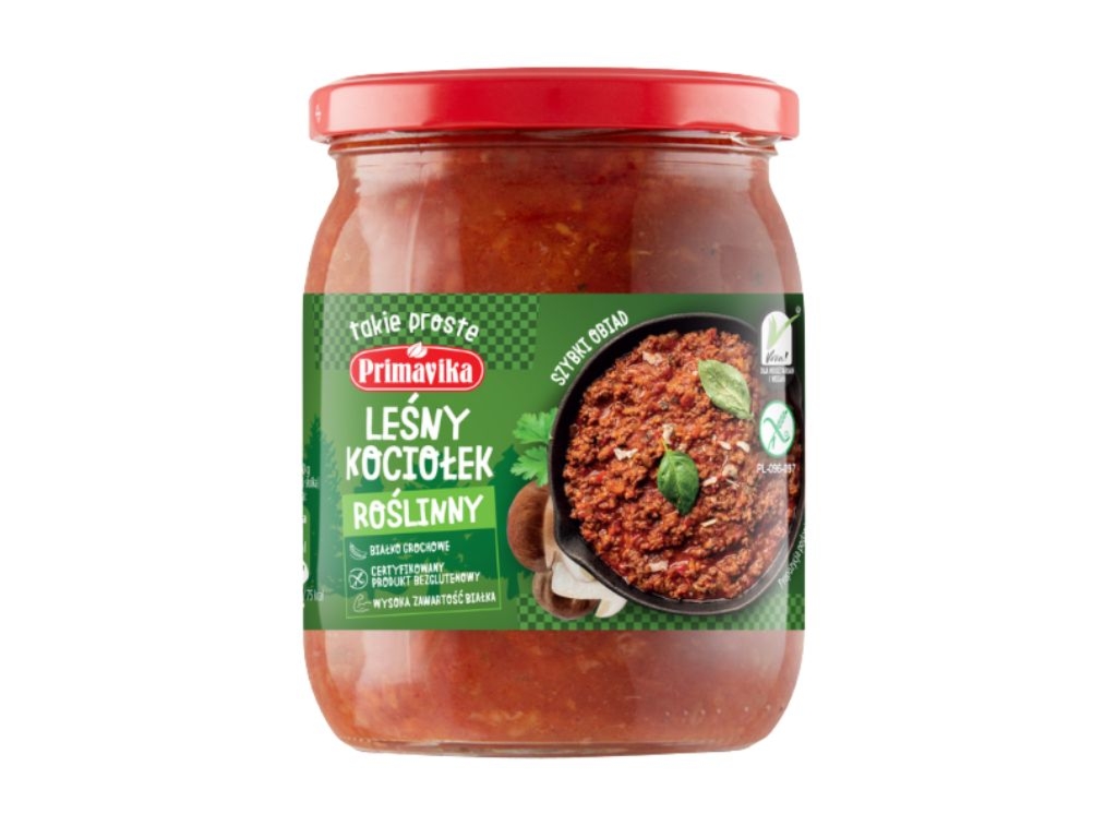 Leśny kociołek roślinny danie obiadowe 470g - Primavika