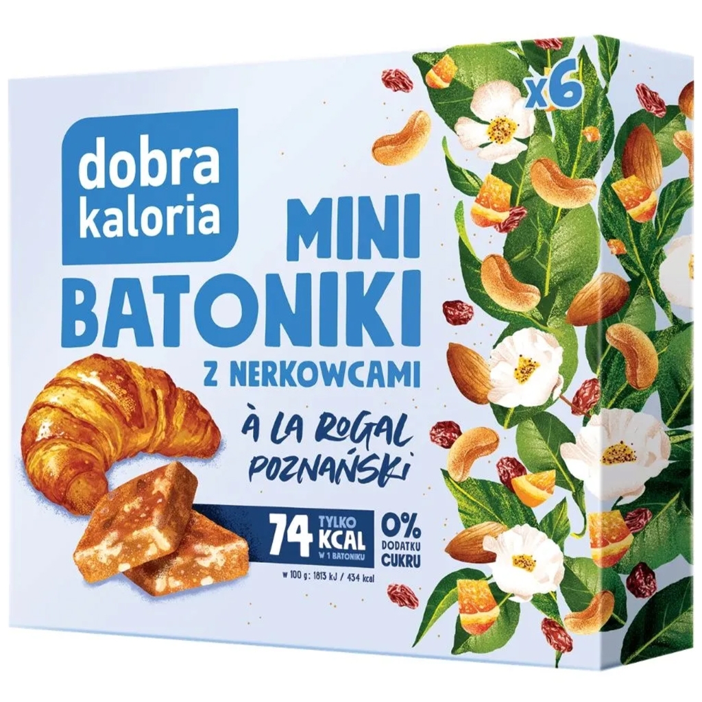 Batoniki z nerkowców à la rogal poznański bez cukru 6szt - Cosdlazdrowia.pl