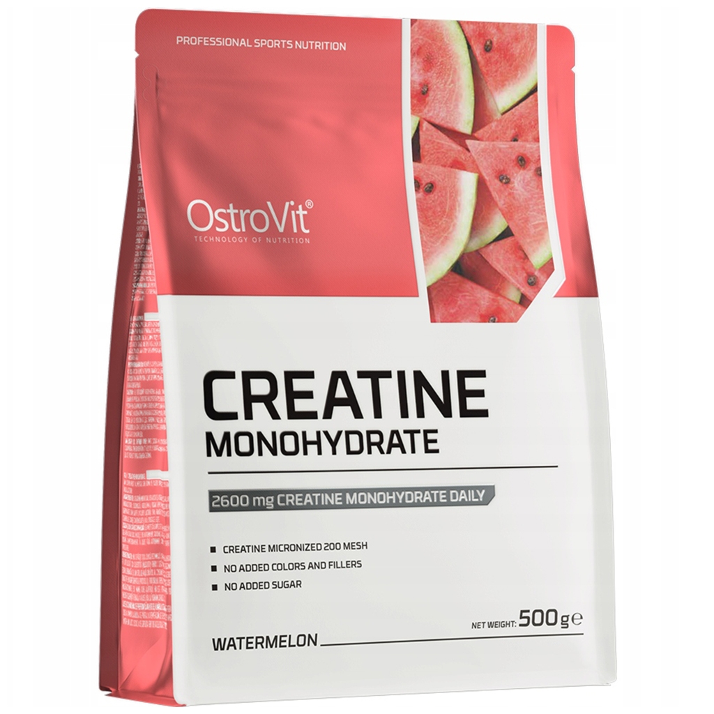 OstroVit Monohydrat kreatyny 500 g arbuz - Ostrovit