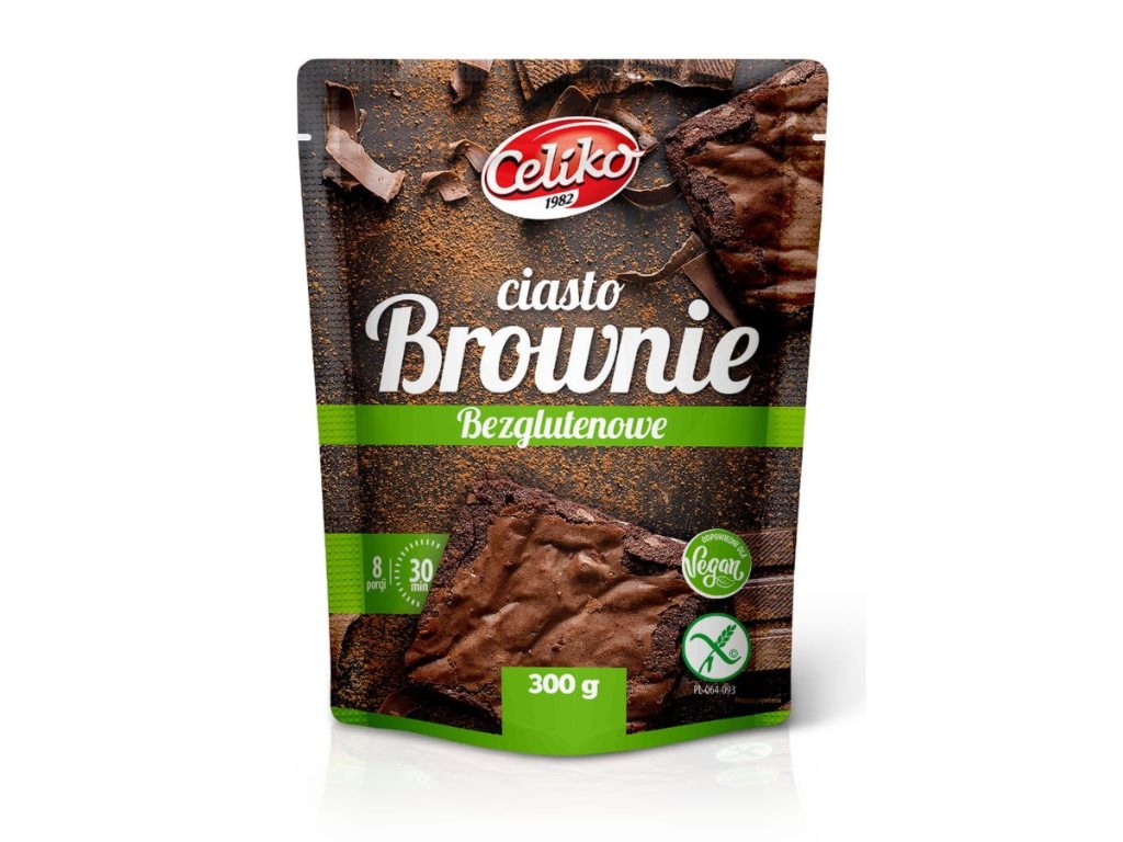 Ciasto Brownie bezglutenowe 300g - Celiko