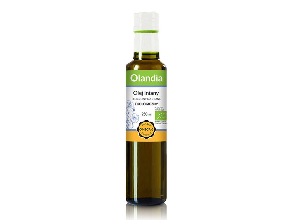 BIO Olej lniany 250ml OLANDIA - Olandia