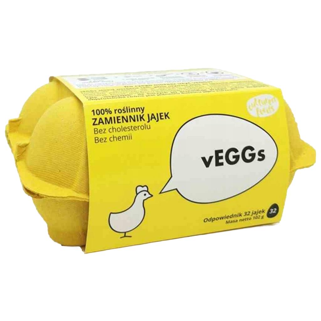 CULTURED FOODS vEGGs Roślinny Zamiennik Jajek 102g - Cultured Foods