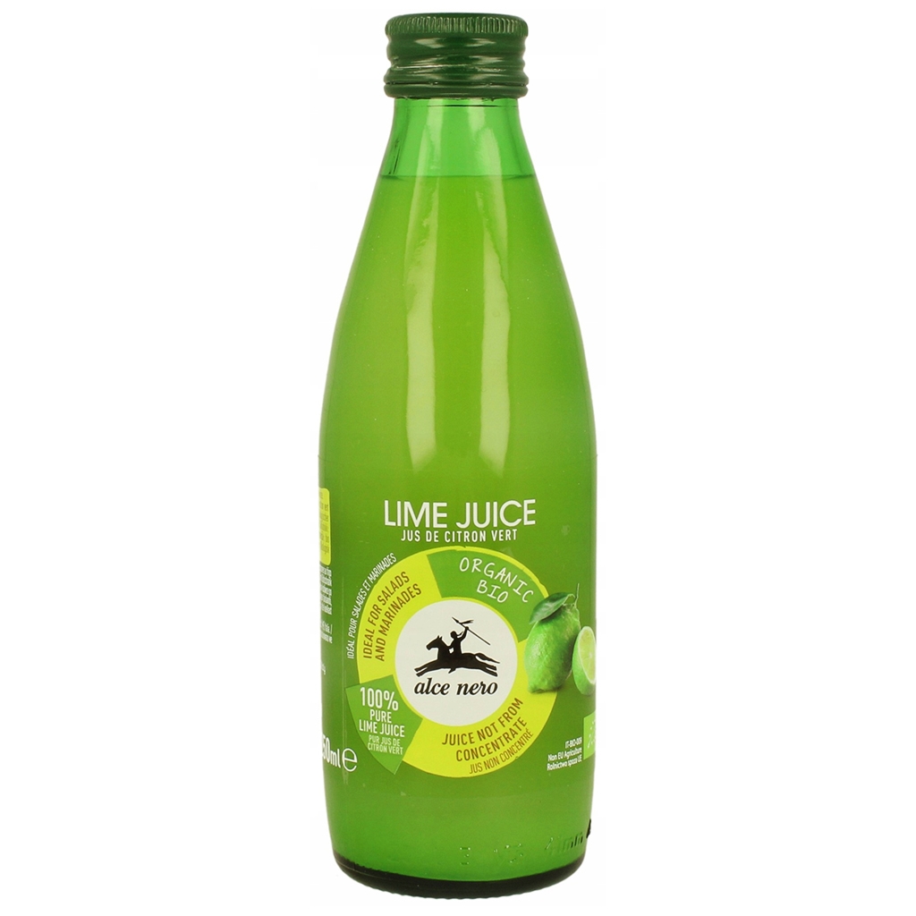 ALCE NERO Sok z limonki NFC 100 % BIO 250 ml - Alce Nero
