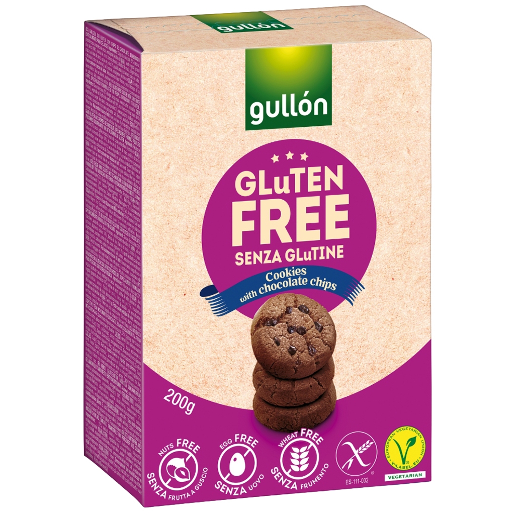 Gullón Ciastka czekoladowe bezglutenowe 200 g - Gullón