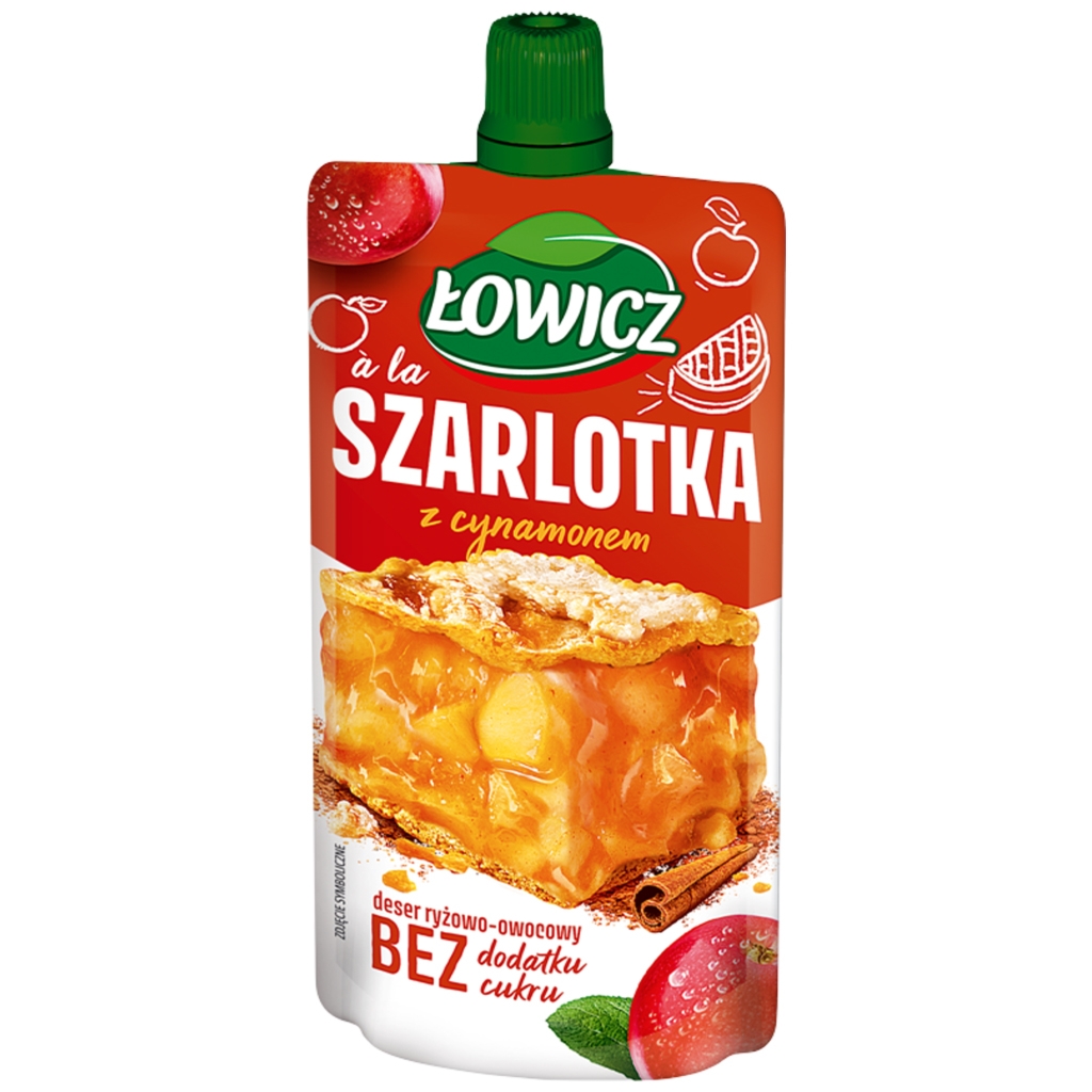 ŁOWICZ Deser a la szarlotka 100g - Łowicz