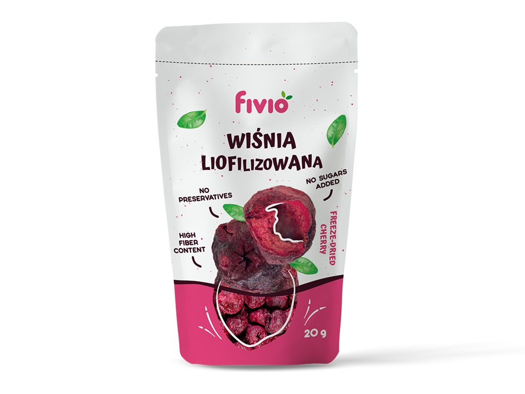 Wiśnia liofilizowana 20g - Fivio
