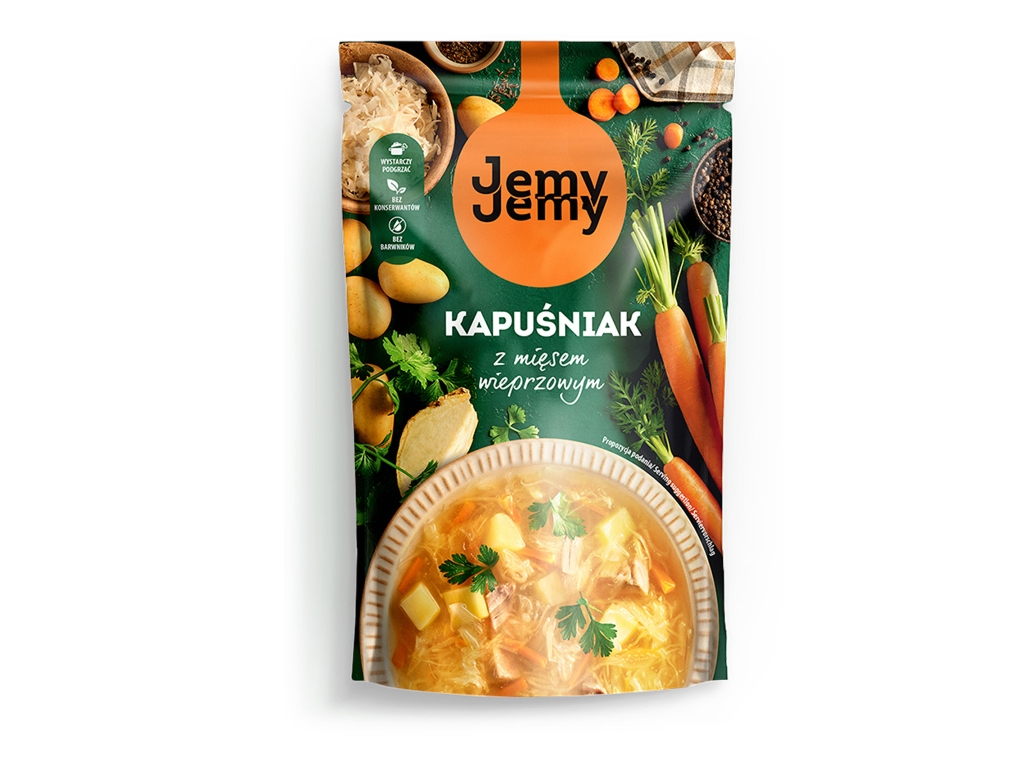 Kapuśniak z mięsem wieprzowym 450g - Jemy Jemy