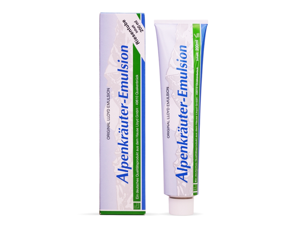 LLOYD Maść alpejska alpenkrauter zielona 200ml LLOYD