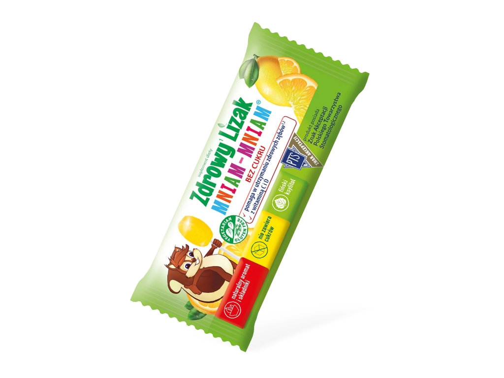 Lizak cytryna 6g Zdrowy Lizak - Starpharma