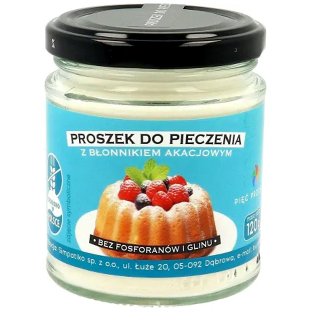 PIĘĆ PRZEMIAN Proszek do pieczenia bezglutenowy 120 g