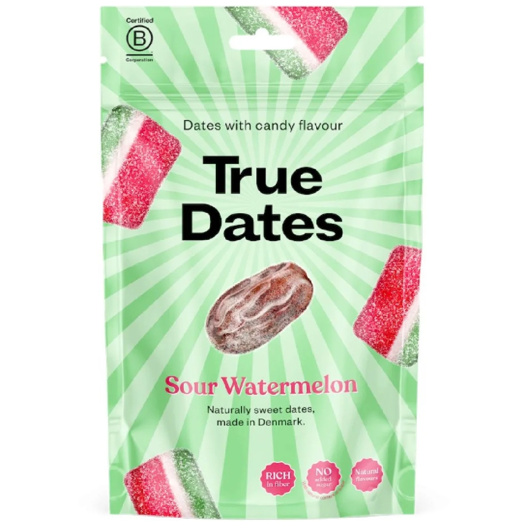 True Dates Daktyle o smaku kwaśnego arbuza 100 g - True Dates