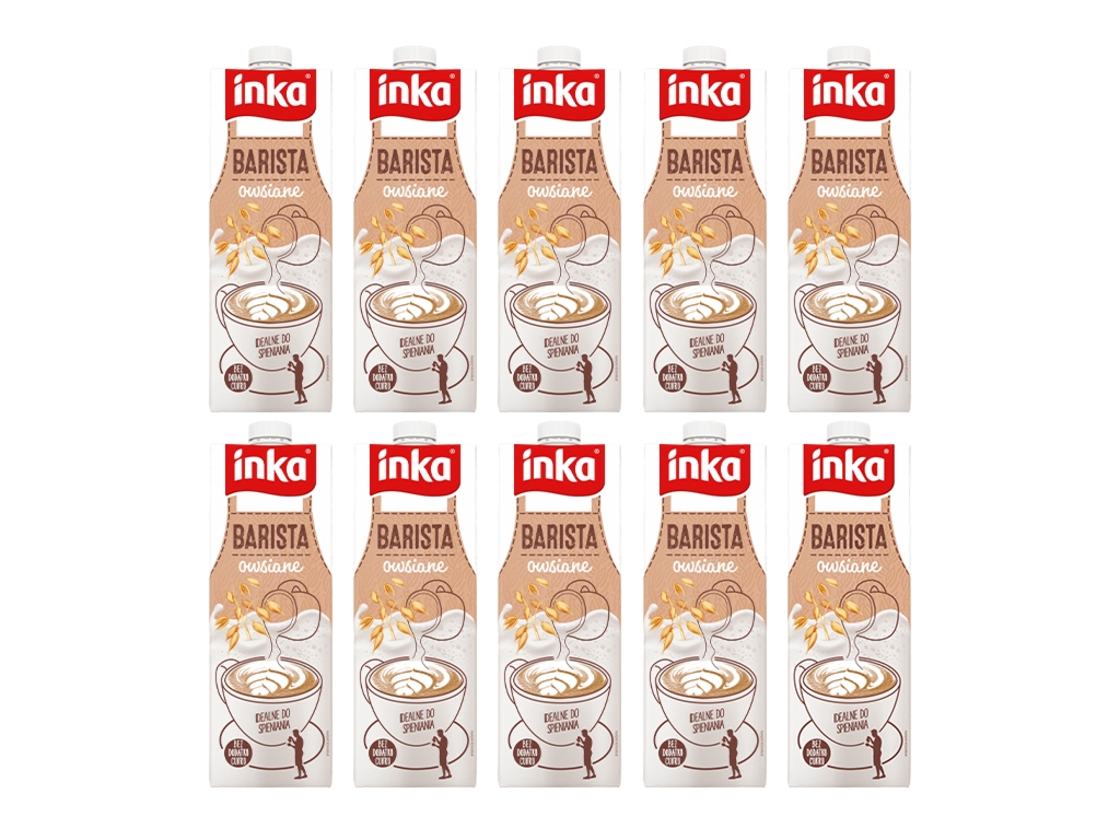 10x Napój Owsiany BARISTA 1L - Inka