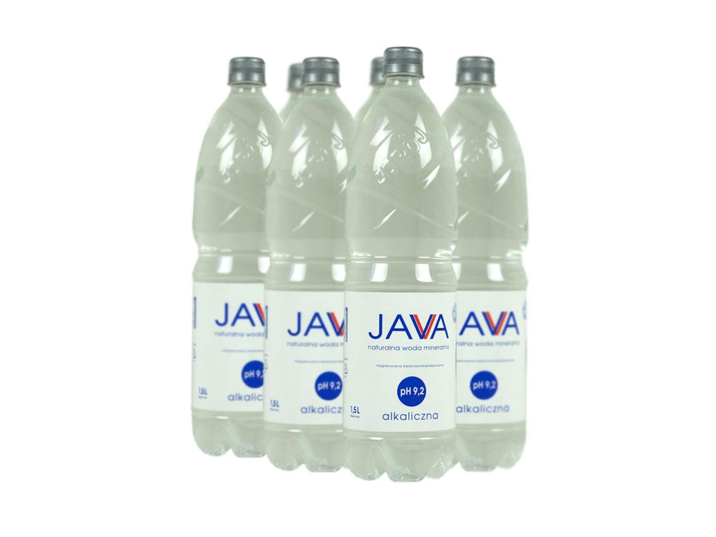 6 x Woda alkaliczna JAVA 1,5l - Java