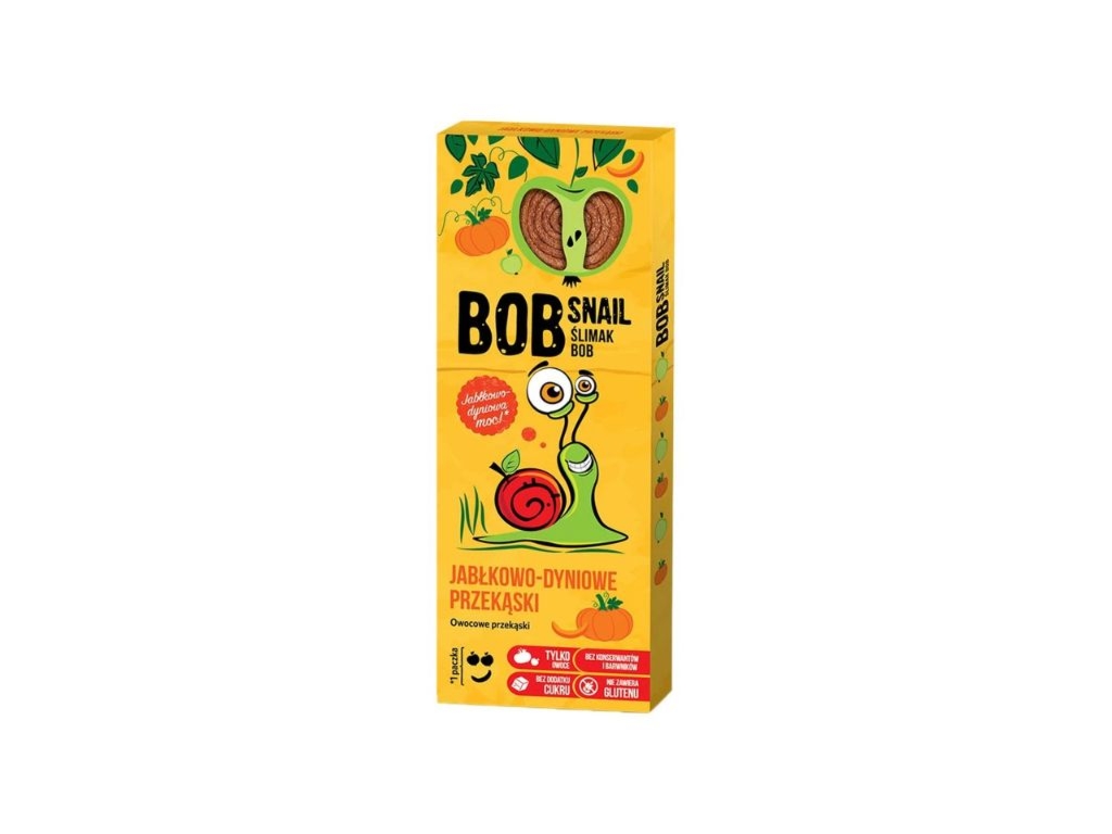 Przekąska owocowa rolls jabłko-dynia bez dodatku cukru 30g - Cosdlazdrowia.pl