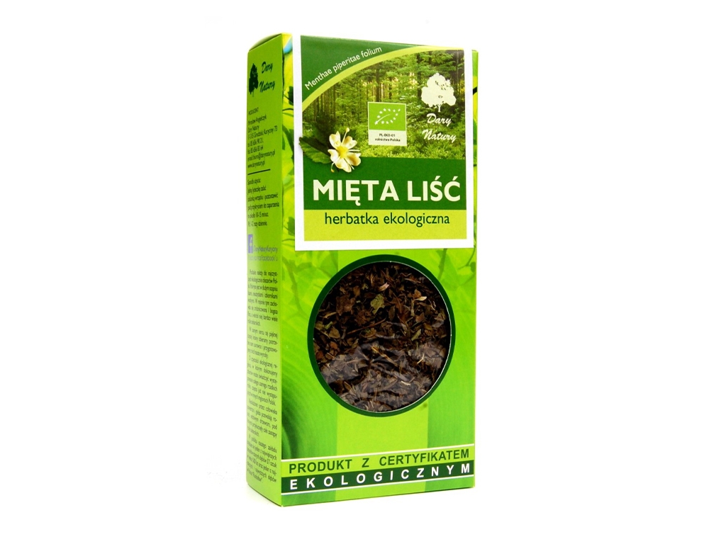 Mięta liść EKO 25g - Dary Natury
