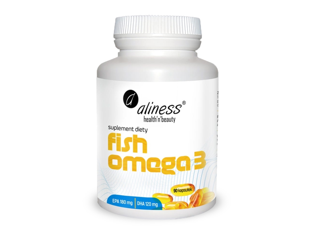 Fish Omega 3 90 kapsułek - Aliness
