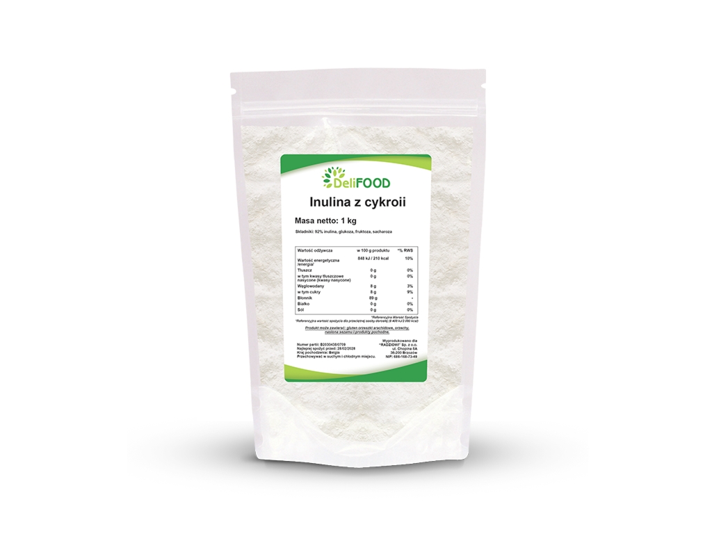 Inulina z cykorii 1000G - Delifood