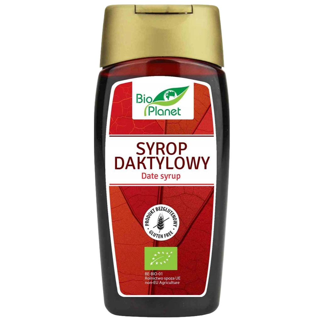 BIO PLANET BIO Syrop daktylowy bezglutenowy 340g - Bio Planet