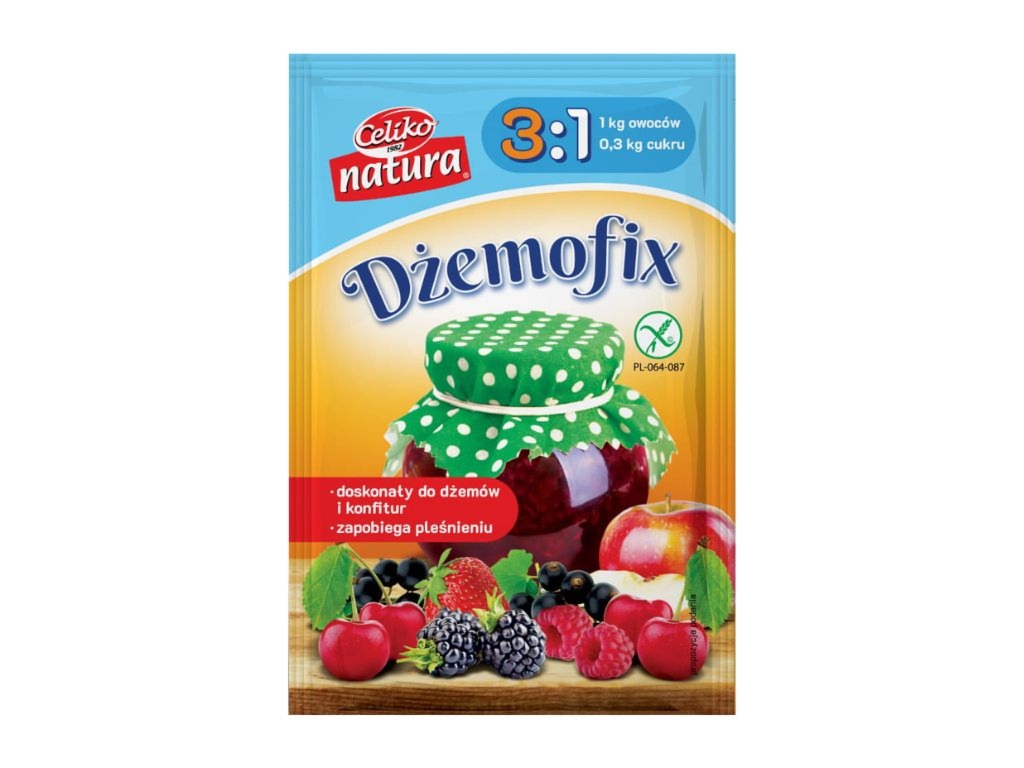 Środek żelujący Dżemofix 3:1 40 g - Celiko