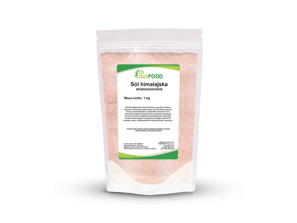 Sól himalajska drobna 1 kg - Delifood