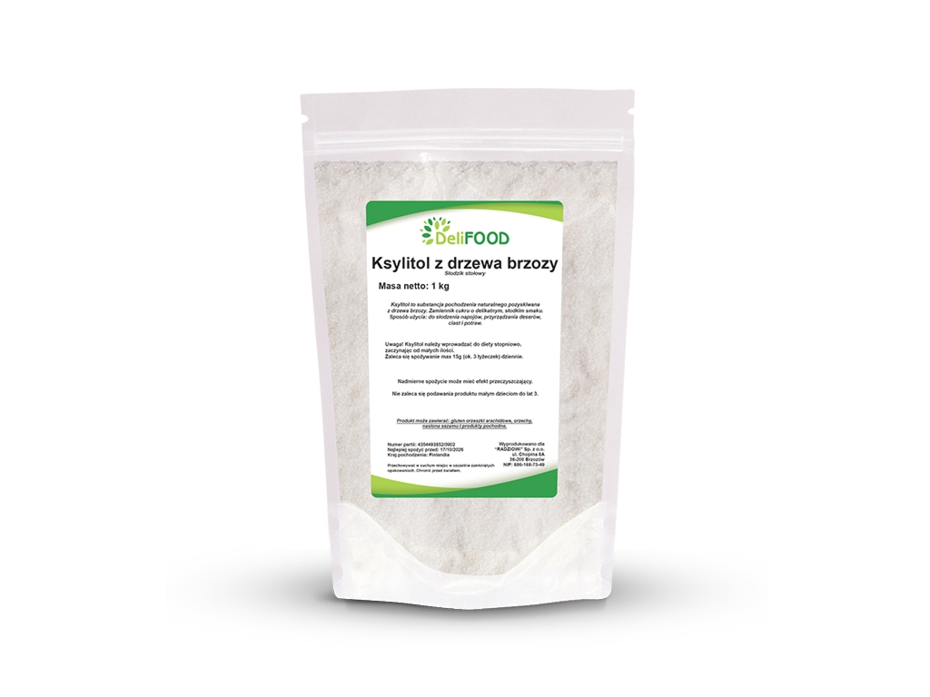 Ksylitol fiński 1kg - Delifood