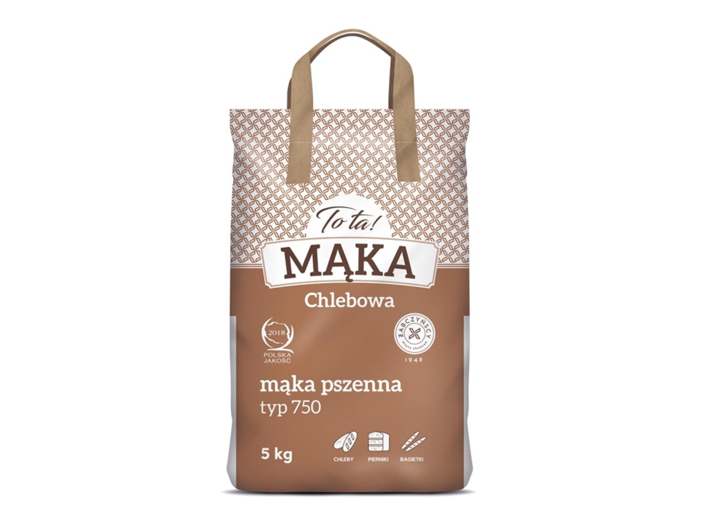 Mąka pszenna typ 750 Chlebowa 5 kg - To ta! - Cosdlazdrowia.pl