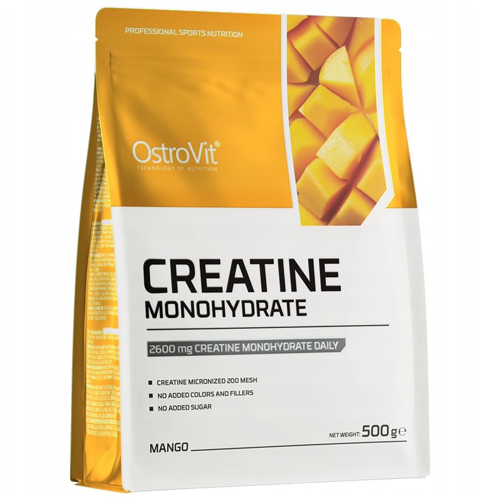 Monohydrat kreatyny 500 g mango - Ostrovit