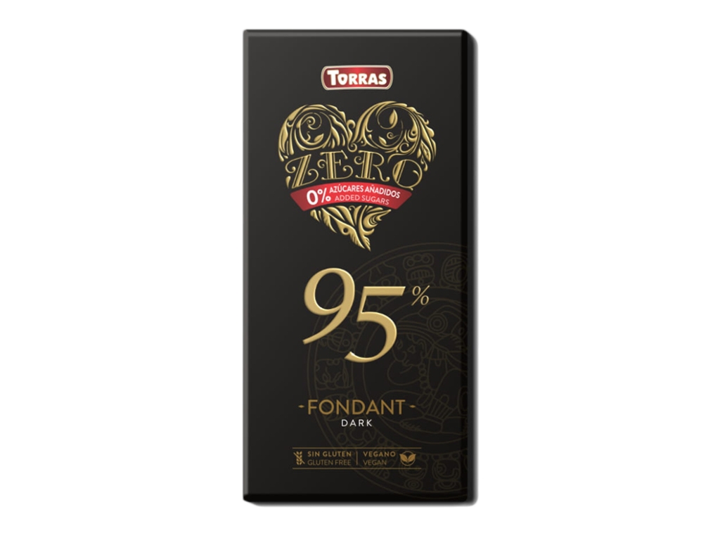 Czekolada gorzka 95% kakao bdc 100g Torras - Torras