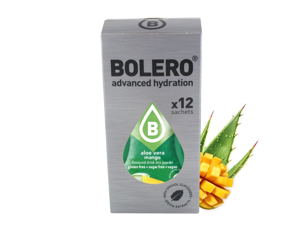Napój w proszku box Bolero aloes mango 3g x 12szt - Bolero