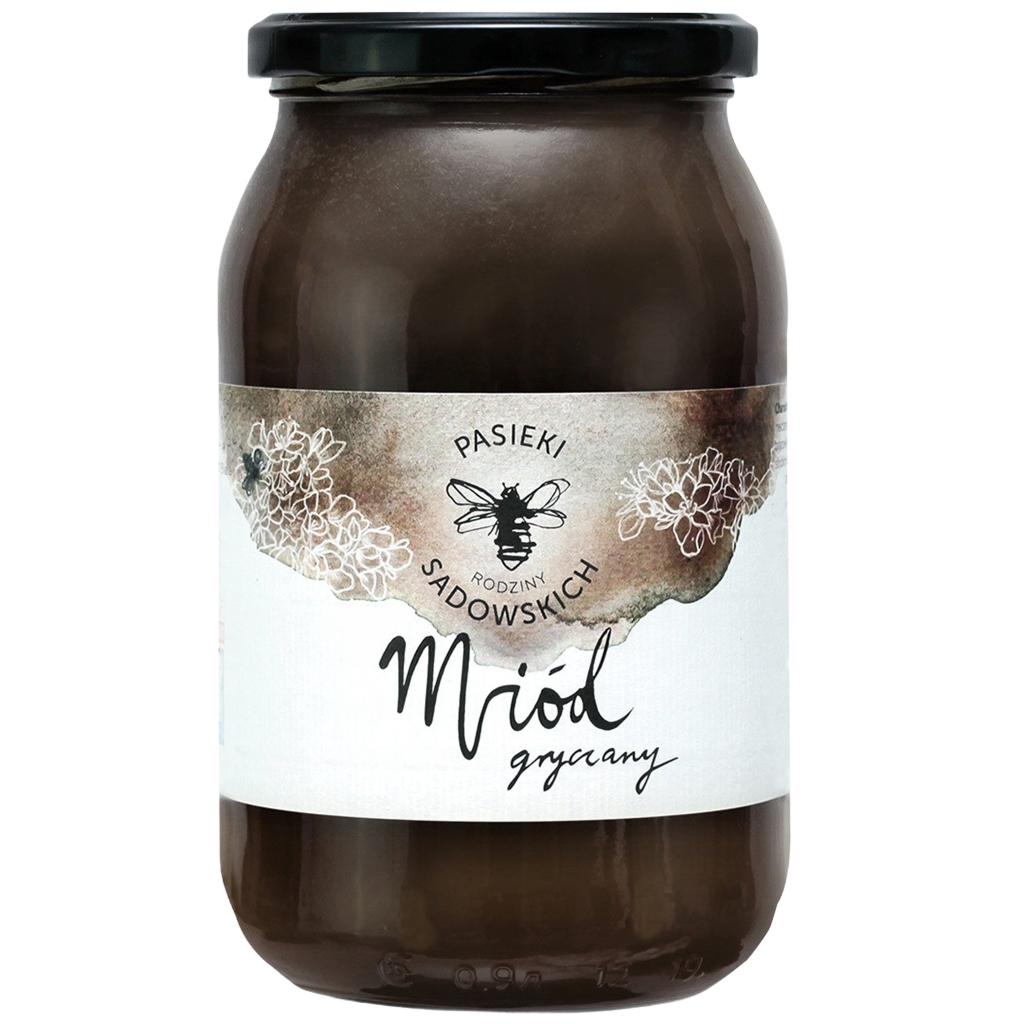 PASIEKI RODZINY SADOWSKICH Miód gryczany 1200g - Pasieki Rodziny Sadowskich